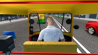 City Auto Rickshaw Simulator screenshot 2