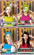 Belleza salón spa 3D maquillar & Corte pelo Juegos screenshot 12