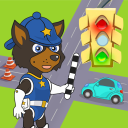 Puppy Patrol: Car Traffic Icon