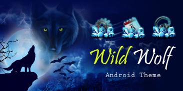 Wild Wolf Dark Night Ventide Wolfman Theme screenshot 0