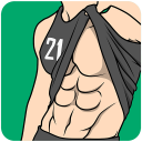 Abdos - 21 Jours Fitness Challenge Icon