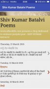 Shiv Kumar Batalvi Poems screenshot 0