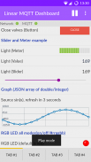 Linear MQTT Dashboard screenshot 3