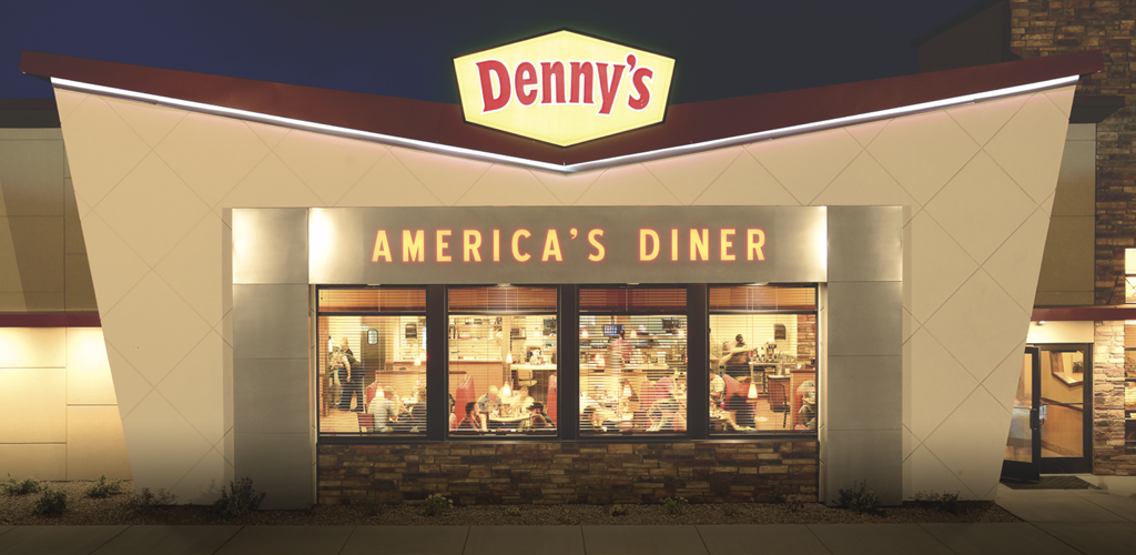 Магазины дени. Denny's.