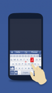 ai.keyboard theme for Facebook screenshot 1