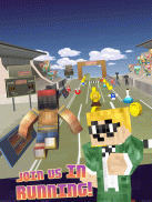 3D Super Run Earthbound Block Skins Running Games screenshot 4