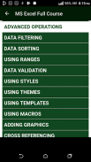 Learn MS Excel (Basic & Advanc screenshot 9