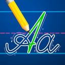 Learn Cursive Writing for Kids Icon
