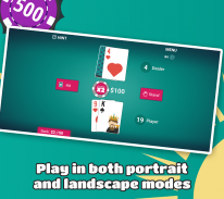Blackjack: 21 Casino Card Game screenshot 2