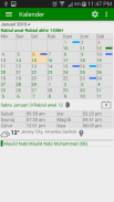 Waktu Shalat & Kalendar Islam screenshot 0