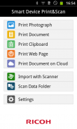 RICOH Smart Device Print&Scan screenshot 0