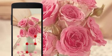 AppLock Theme Pink Flower screenshot 3