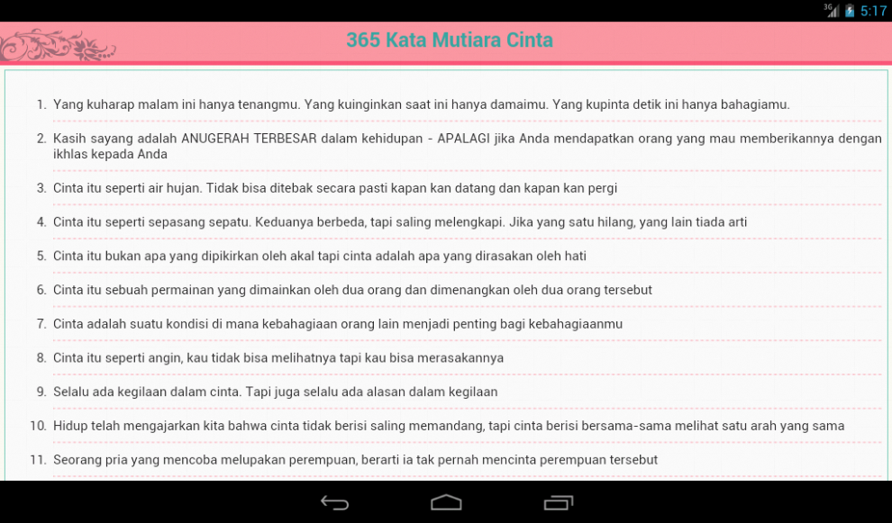 365 Kata Mutiara Cinta  Download APK for Android - Aptoide