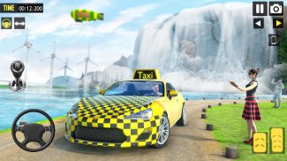 Car Driving School Taxi Games screenshot 0