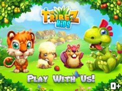 The Tribez Kids - Take Care of Stone Age Pets! screenshot 11