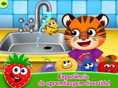 Baixar Funny Food ABC para crianças! Jogos educativos 4-6 APK