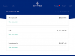 Equitable Mobile App screenshot 2