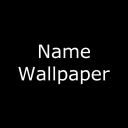 Name Wallpaper Icon