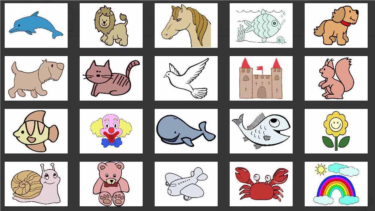 Simple Drawings For Kids Pages Clipart Best - Child Clip Art Black And  White - Free Transparent PNG Clipart Images Download
