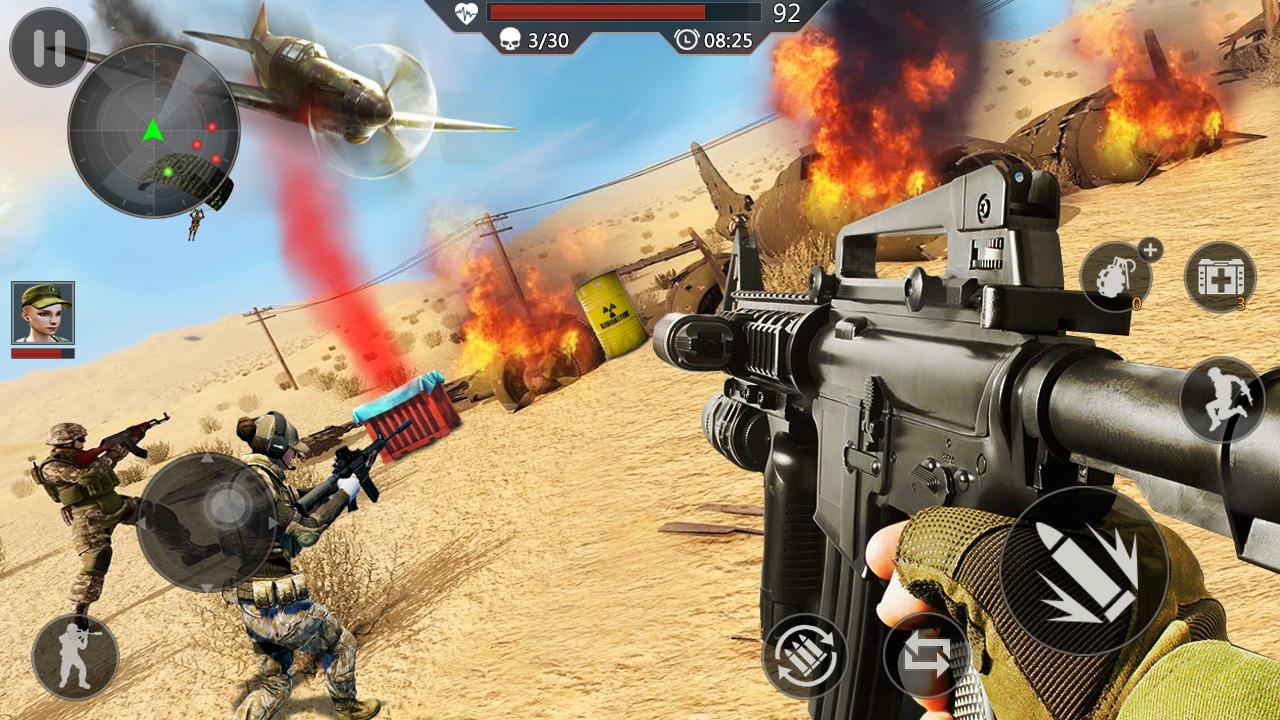 Real Sniper Strike Force FPS Gun Shooting Games: Anti Terrorist Military  Commando Shooter Game::Appstore for Android