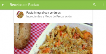 Recetas De Pastas screenshot 6