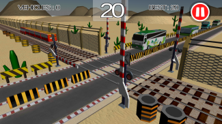 RailRoad Crossing 🚅 Train Simulator Game screenshot 10