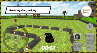 3D Police Car Parking screenshot 2