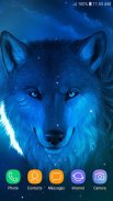 Ice Wolf Live Wallpaper HD screenshot 5