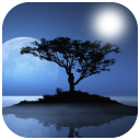 Beautiful Moon PhotoFrame