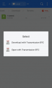 Transmission BTC - Torrent Downloader screenshot 0