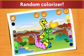 Libro Colorear Dinosaurios screenshot 2