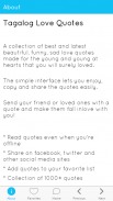 Tagalog Love Quotes screenshot 0