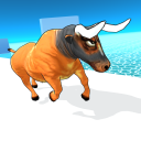 Bull Run 3D Icon