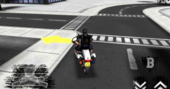 Easy Rider 3D City Bike Drive screenshot 0
