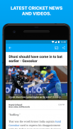 ESPNCricinfo - Live Cricket Scores, News & Videos screenshot 1