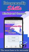 Entrepreneurship Skills Mindset and Concepts screenshot 0