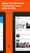 Gather-Choose Your Own News Sources, Breaking News screenshot 6