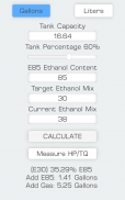 E85 Mix Calculator screenshot 1