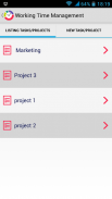 Working Time Management screenshot 1