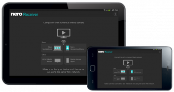 Nero Receiver|streaming actif pour votre téléphone screenshot 2