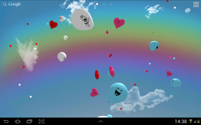 Balloons 3D live wallpaper screenshot 1