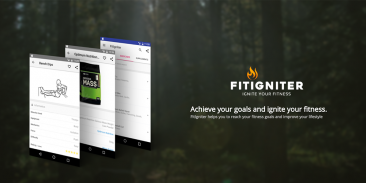 FitIgniter - Exercise, Workout and Nutrition screenshot 4