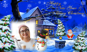 Christmas New Year 2018 Photo Frame screenshot 2