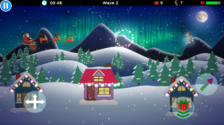 Santa & Trolls Merry Christmas screenshot 0