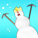 Sliding Snowman Icon