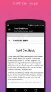 Gerd Diet Plan - Acid Reflux Recipe Relief screenshot 2