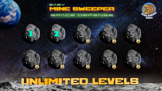 Easy Minesweeper Space Defense screenshot 1