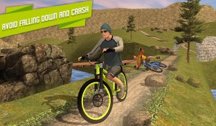 Bmx offroad pengendara sepeda-mtb balapan stunts screenshot 12