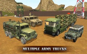 Fuera de la carretera camionero del ejército 2017 screenshot 6