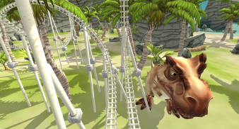 VR Jurassic Dino Park World & Roller Coaster 360 screenshot 7